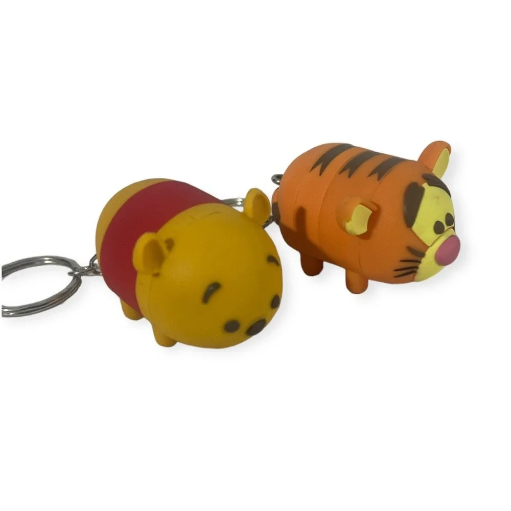 Disney TSUM TSUM Keychain WINNIE THE POOH and TIGGER